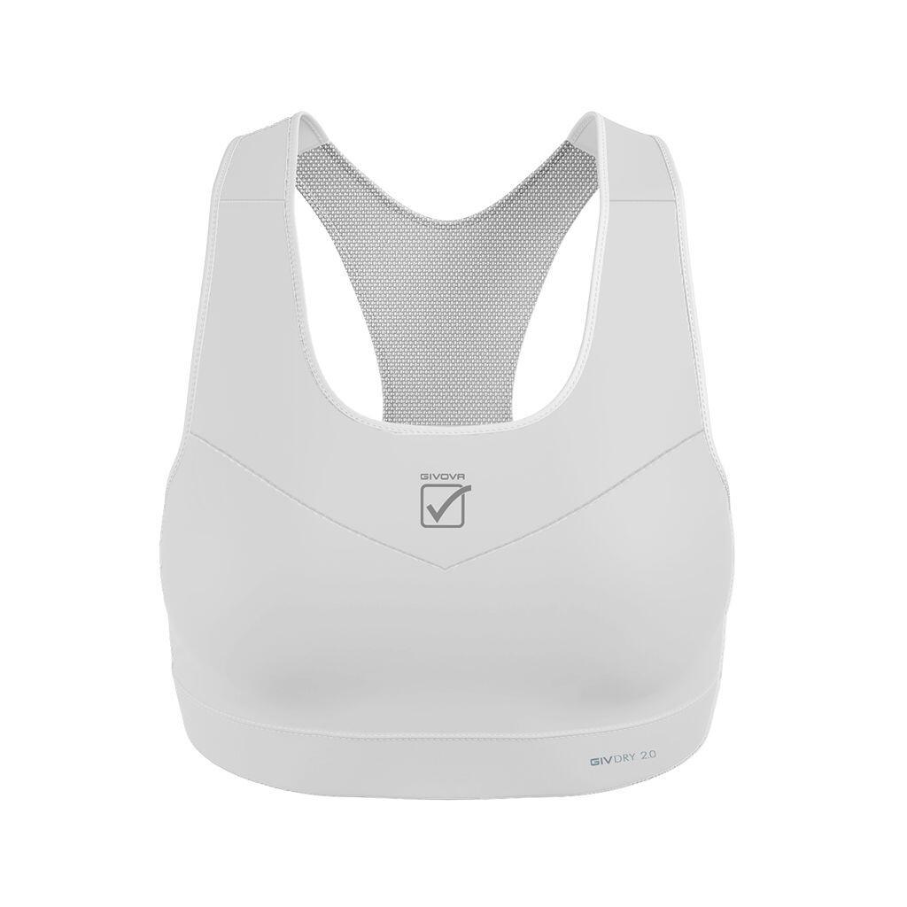 Sutien sport Givova Top Donna White