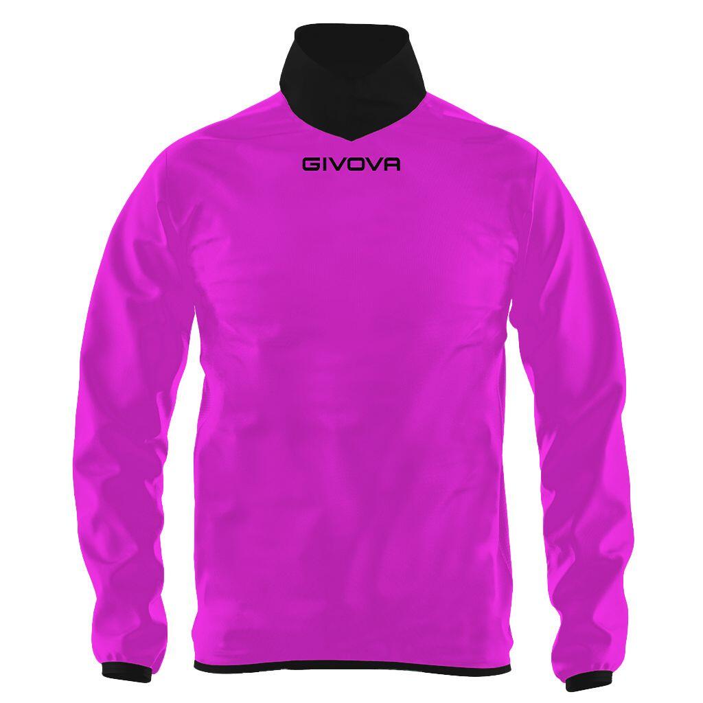 Waterproof jacket with ribbed collar Givova