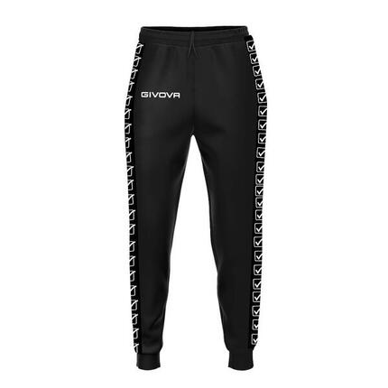 Pantalon de Sport Givova College Noir XL - Respirant et Flexible
