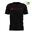 Tricou unisex Givova Mondo 100% bumbac, negru/fuxia, XS