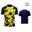 Tricou sport Givova Art Interlock Fluo Yell-albastru Galben 2xl