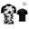 Tricou sport Givova Art Interlock Negru-alb Negru