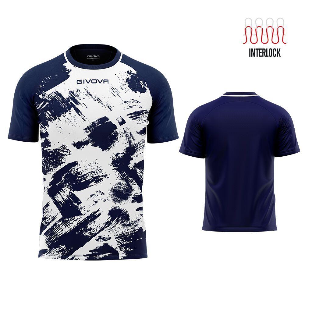Givova Art Interlock Short-Sleeve Shirt – 4XS (Men)
