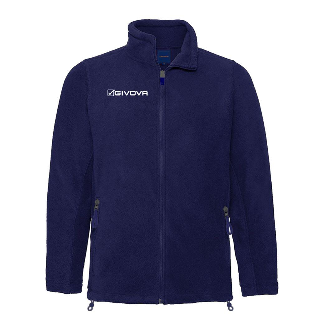 Hanorac Fleece Givova Alaska Albastru Albastru