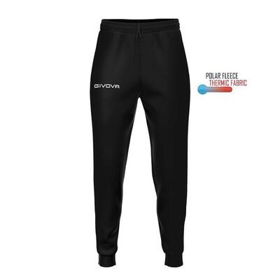 Givova sportbroek zwart 3xl - comfort en functionaliteit