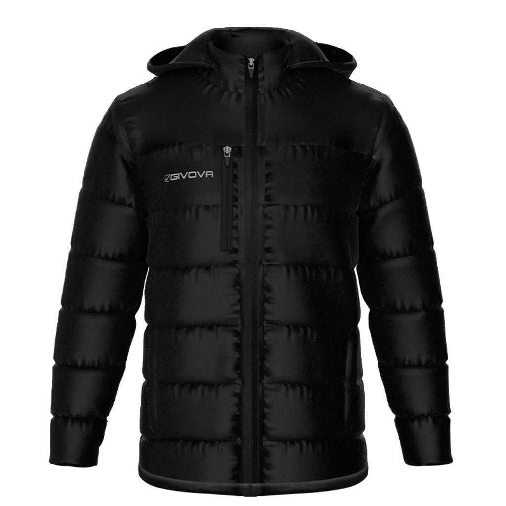 Unisex Zimowa Kurtka Givova Prime Black - Ciepła i Wodoodporna
