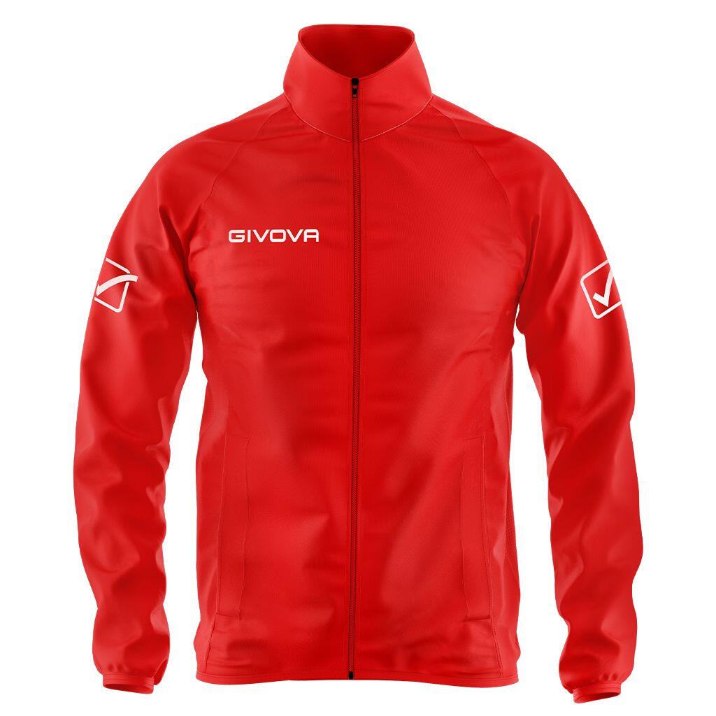 Givova - Veste Imperméable Givova Basico - Coupe-pluie - Rouge - 40 M - Decathlon