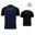 Tricou sport Givova Rugby Negru-albastru regal