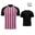 Tricou Givova Rugby Pink-Zwart M-respirabil și durabil