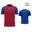 Tricou sport Givova Rugby Royal-rosu Rosu