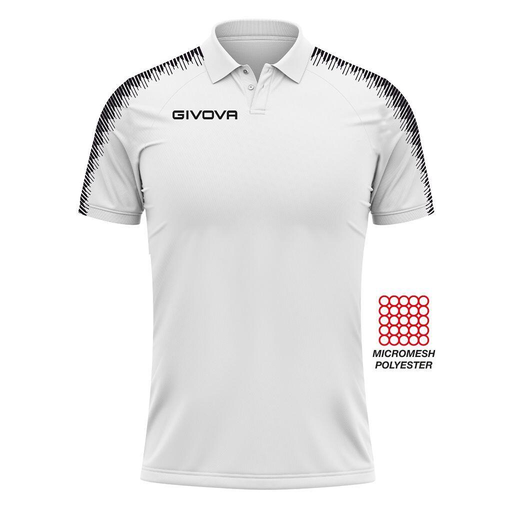 GIVOVA Polo uomo givova bianco/nero