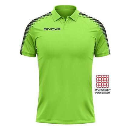 Sportpoloshirt Givova Apfelgrün