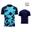 T-shirt Sport Givova Interlock Turquoise-Bleu XL