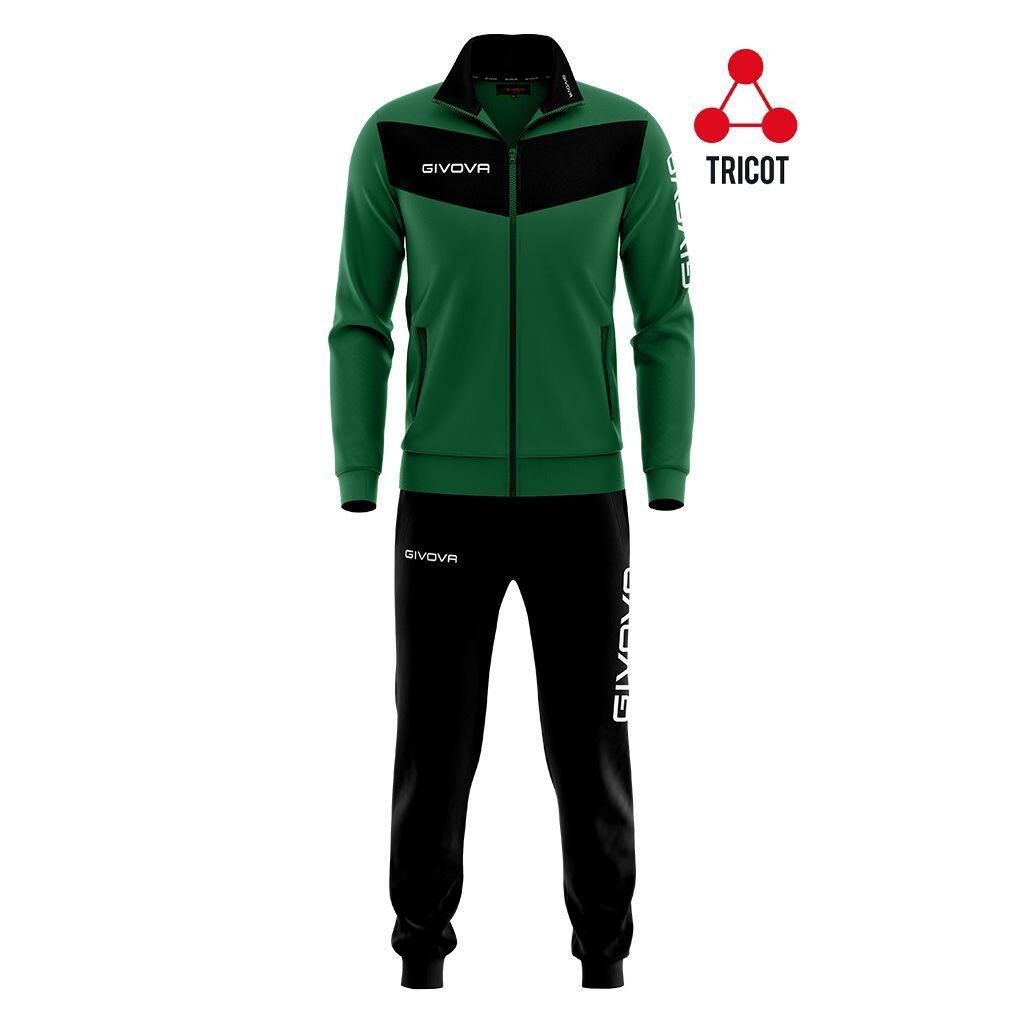 Tracksuit Givova Green Lightweight Polyester