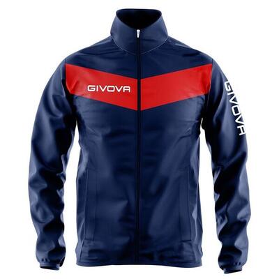 Givova regenjack blauw - 2xl - stijlvolle en waterdichte jas