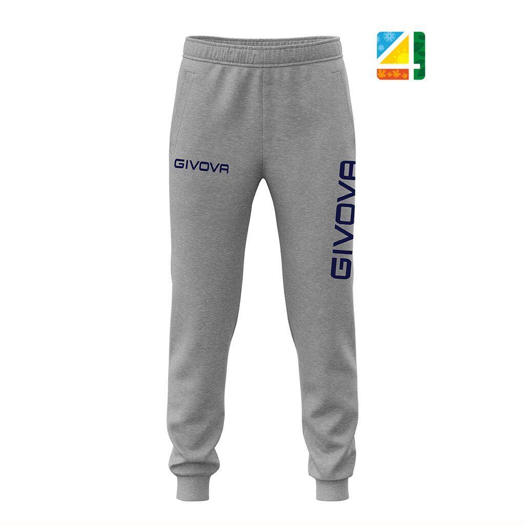 Givova Pantalony Treningowe Big Logo Szare XL - Komfort i Styl