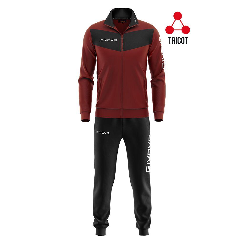 Givova - Survêtement Givova Visa - Survêtement - Marron|noir|rouge - 52 2xl - Decathlon