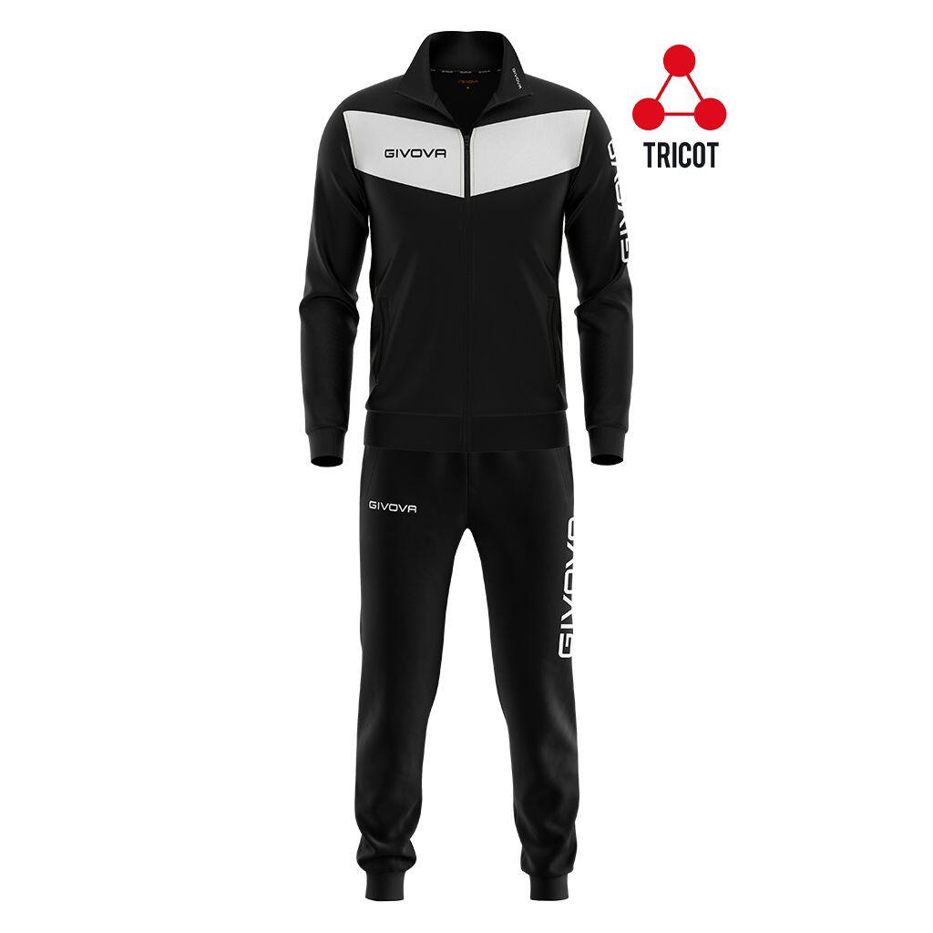 Givova - Survêtement Givova Visa - Survêtement - Blanc|noir - 40 M - Decathlon