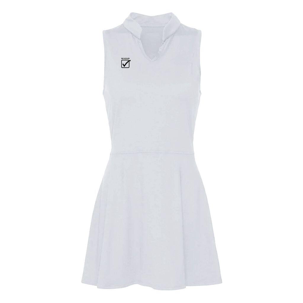 GIVOVA Givova Padel Dress Ladies White M - Respirável e flexível