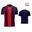 Cămașă sport Givova Stripe Blue -Rood XL - Respirabil și flexibil