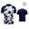 Tricou sport Givova Art Interlock Alb-albastru