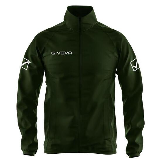 Giacca impermeabile (k-way) uomo givova verde militare