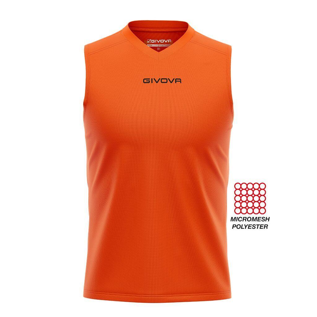 Givova - Débardeur Givova One - Chemise Sans Manche - Orange - 48 Xl - Decathlon