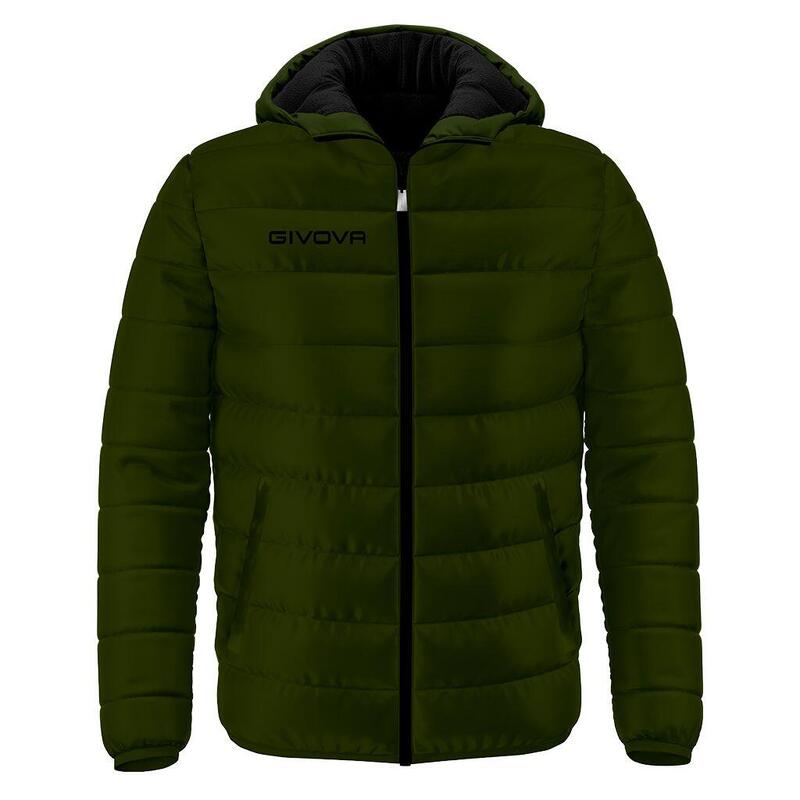Geaca Givova Olanda, verde army/negru, L