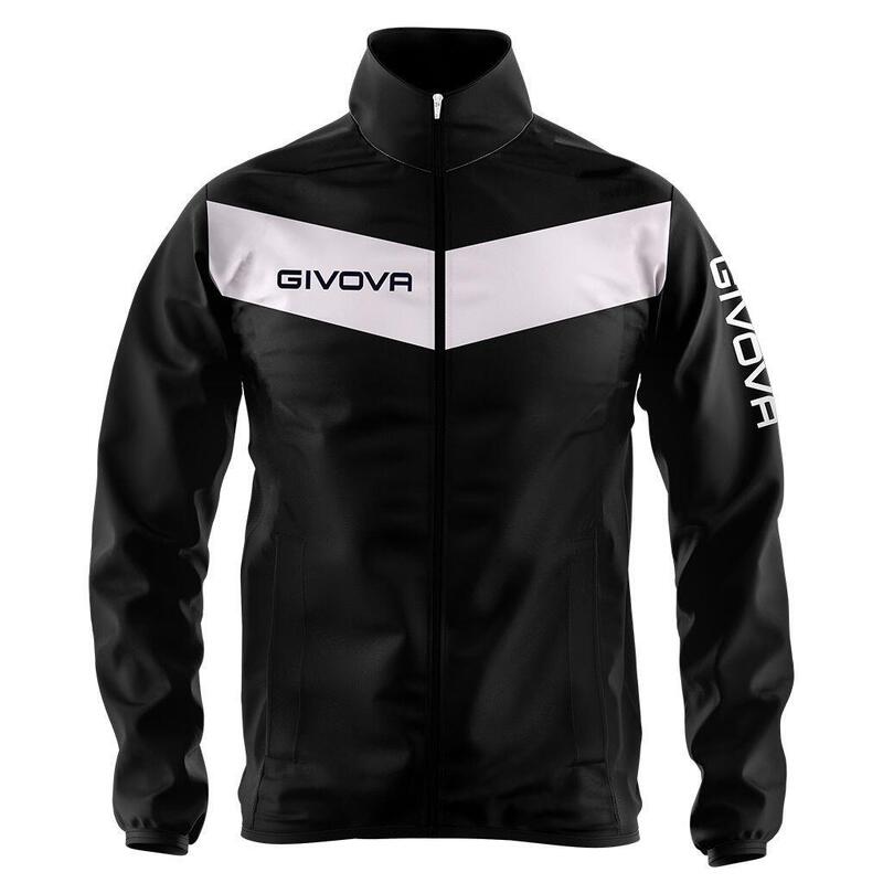 Givova Rain Kurtka Nero -bianco 2xl - Wodoodporny i oddychający