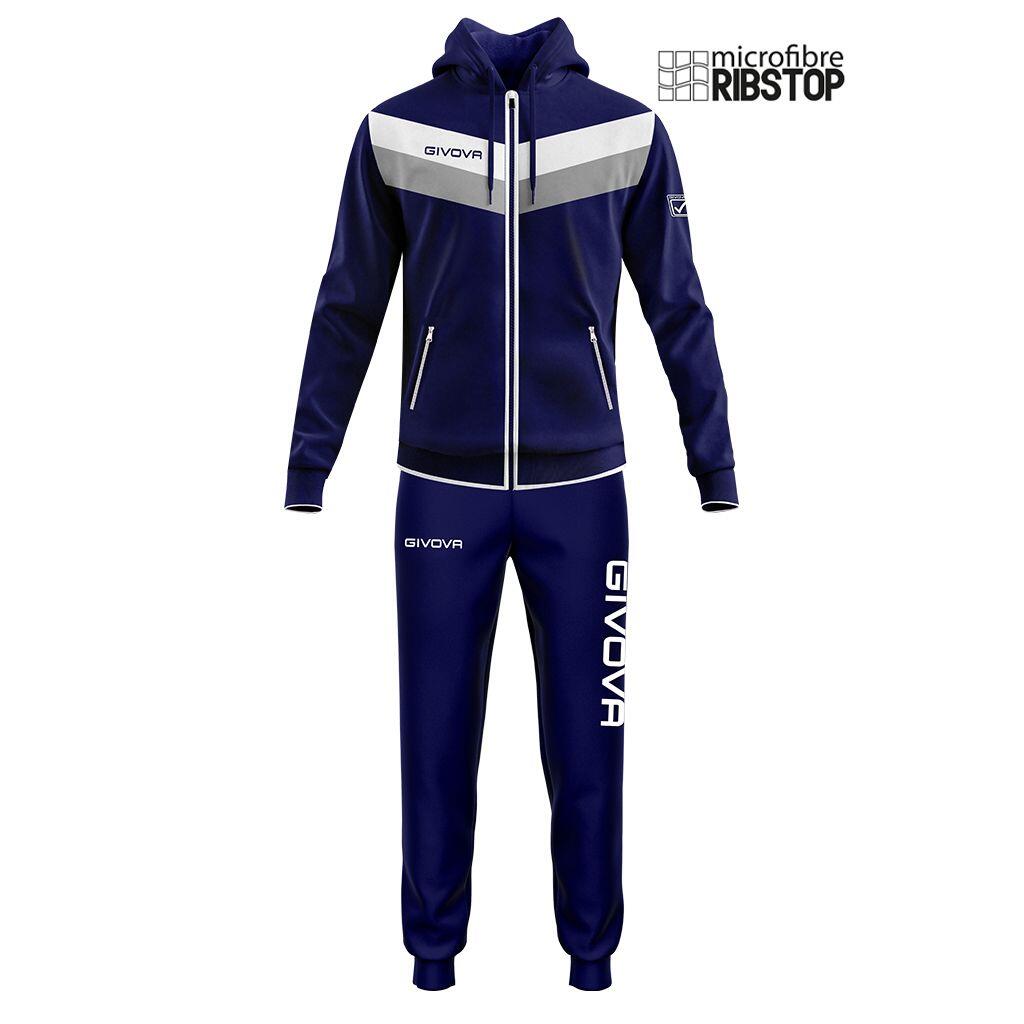 Givova - Survêtement Microfibre Givova Matador - Survêtement - Bleu - 40 M - Decathlon