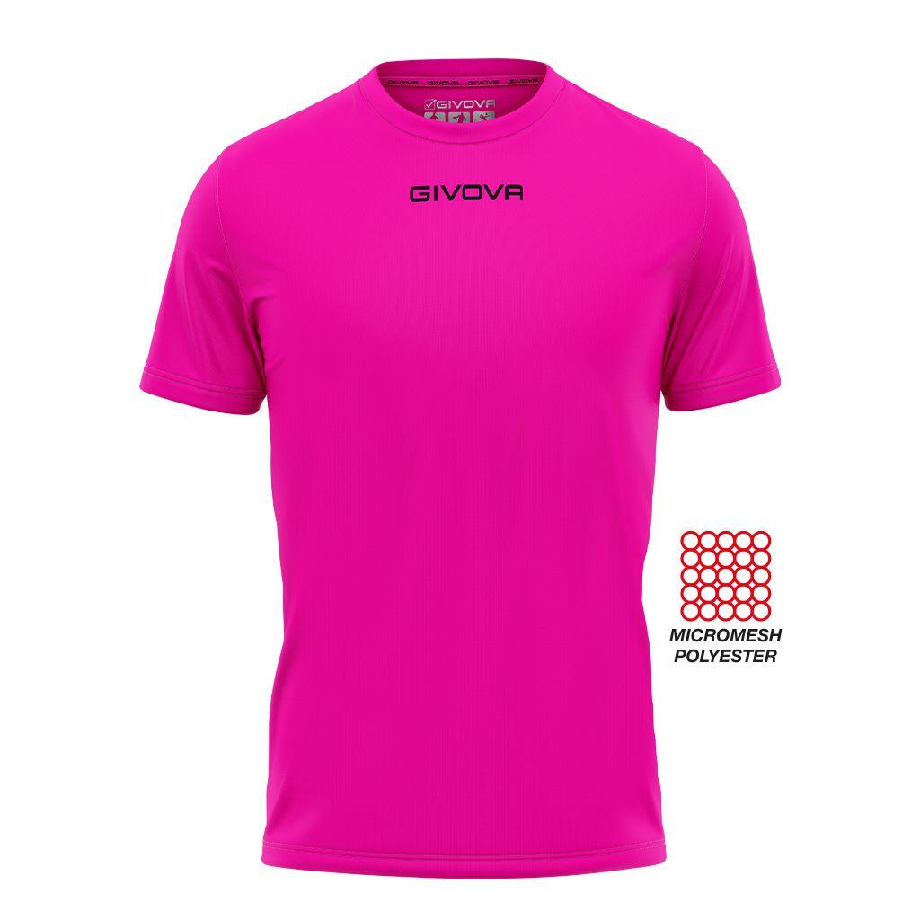 Unissexo Givova One MAC01 T-shirt Futebol Poliéster Secagem Rápida Respirável 3/3