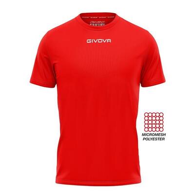 Givova one microforata sport t-shirt xl - ademend & licht