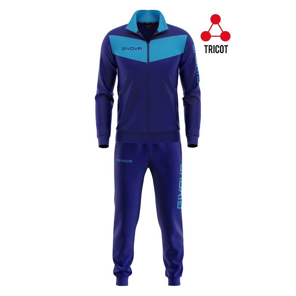 Givova visa triacetato sportset para homens - respirável e sustentável