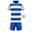Sports Set Givova Rugby White-royal Blue