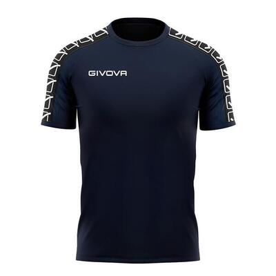 Sport-t-shirt givova katoenband zwart 2xl