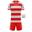 Sports Set Givova Rugby Light Grey-red