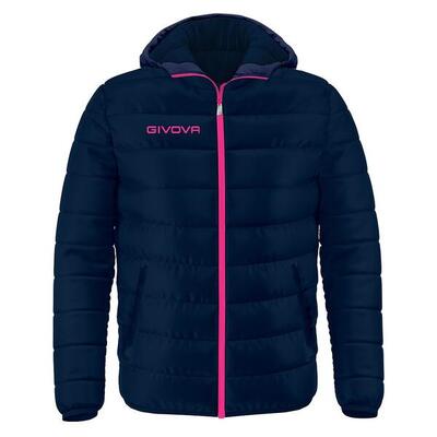 GIUBBINO uomo givova blu/fuxia