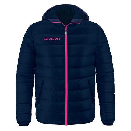 Kurtka sportowa Givova Olanda unisex niebieska 2XL.