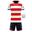 Sports Set Givova Rugby White-red Blue