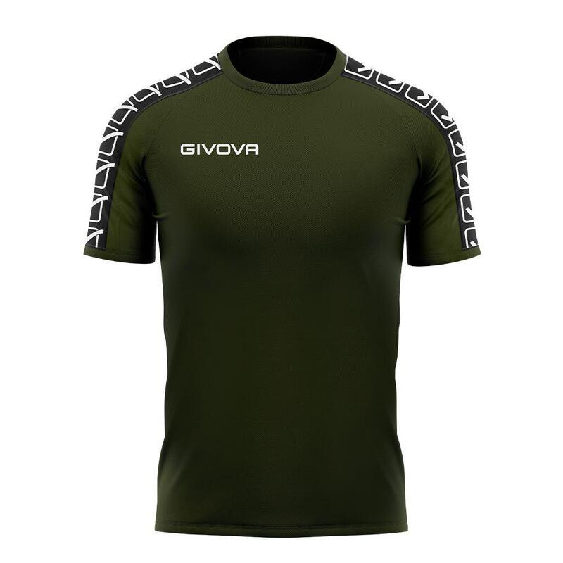 Tricou din Bumbac Givova Verde Armata - Confort și Respirabilitate