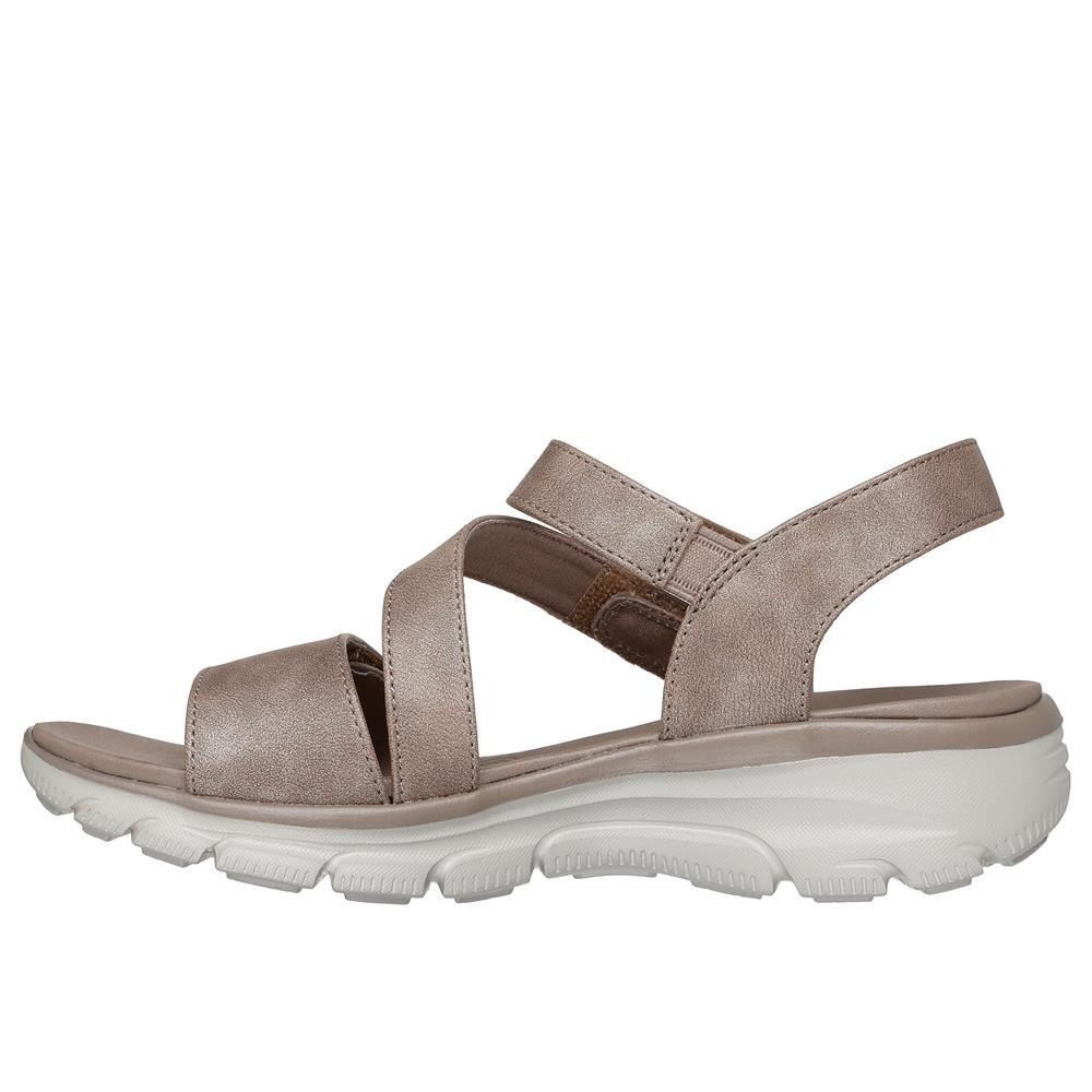 Sandálias Skechers  Mulher Easy Going - All Day Chic Taupe 5/5