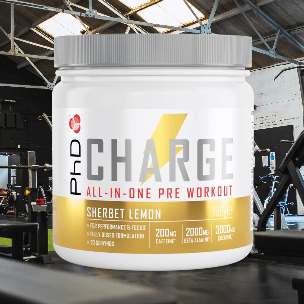 Pre-workout Charge 300g PHD Nutrition 2/3