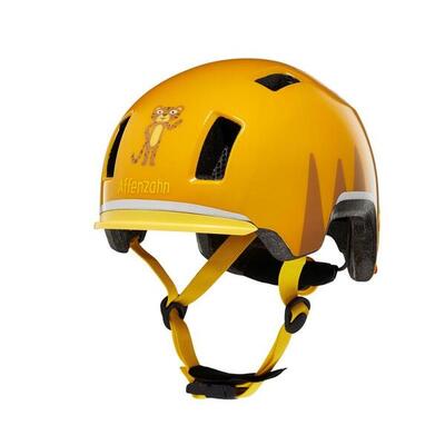 Affenzahn kinderfietshelm tijger geel maat s (48–53 cm) met magneetsluiting...
