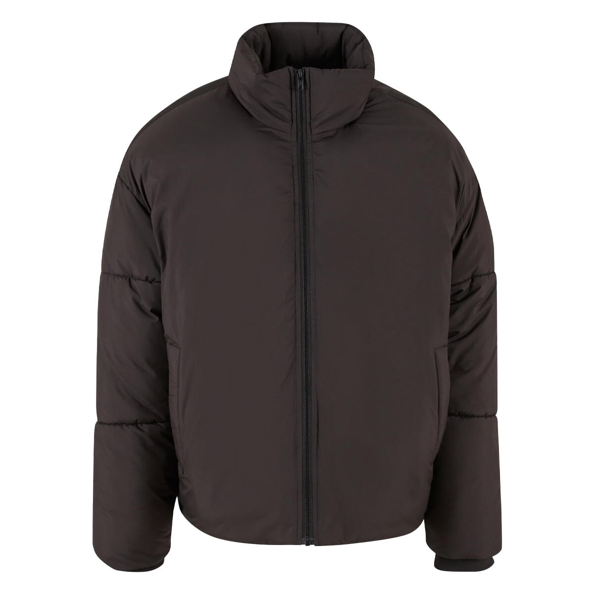 Build Your Brand Mens Oversized Puffer Jacket