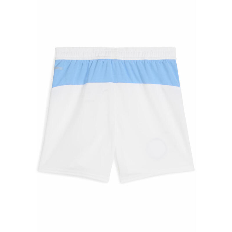 Młodzieżowe szorty Manchester City 25/26 PUMA White Team Light Blue