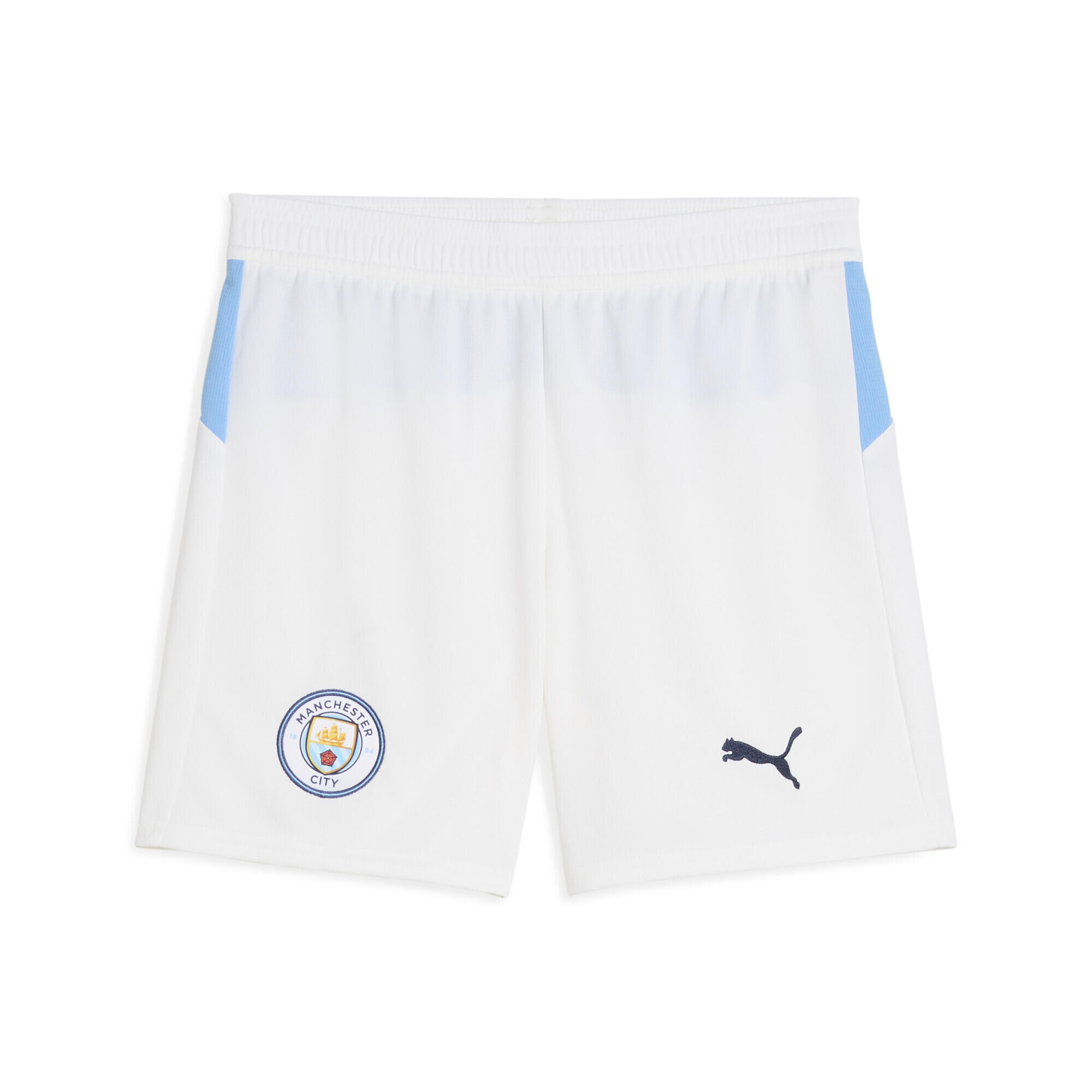 PUMA Shorts Manchester City 25/26 Niños PUMA White Team Light Blue
