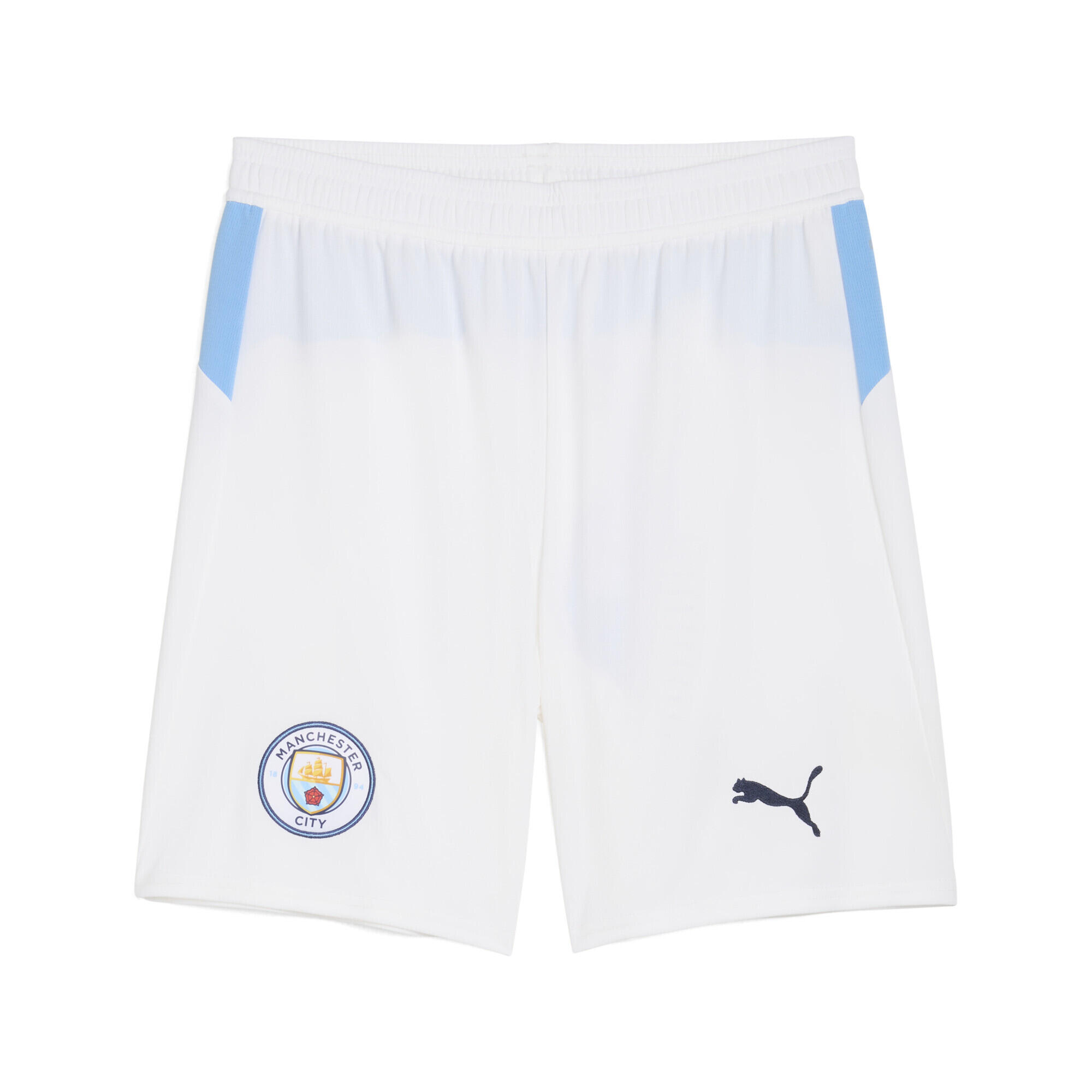 PUMA Shorts Manchester City 25/26 da uomo PUMA White Team Light Blue