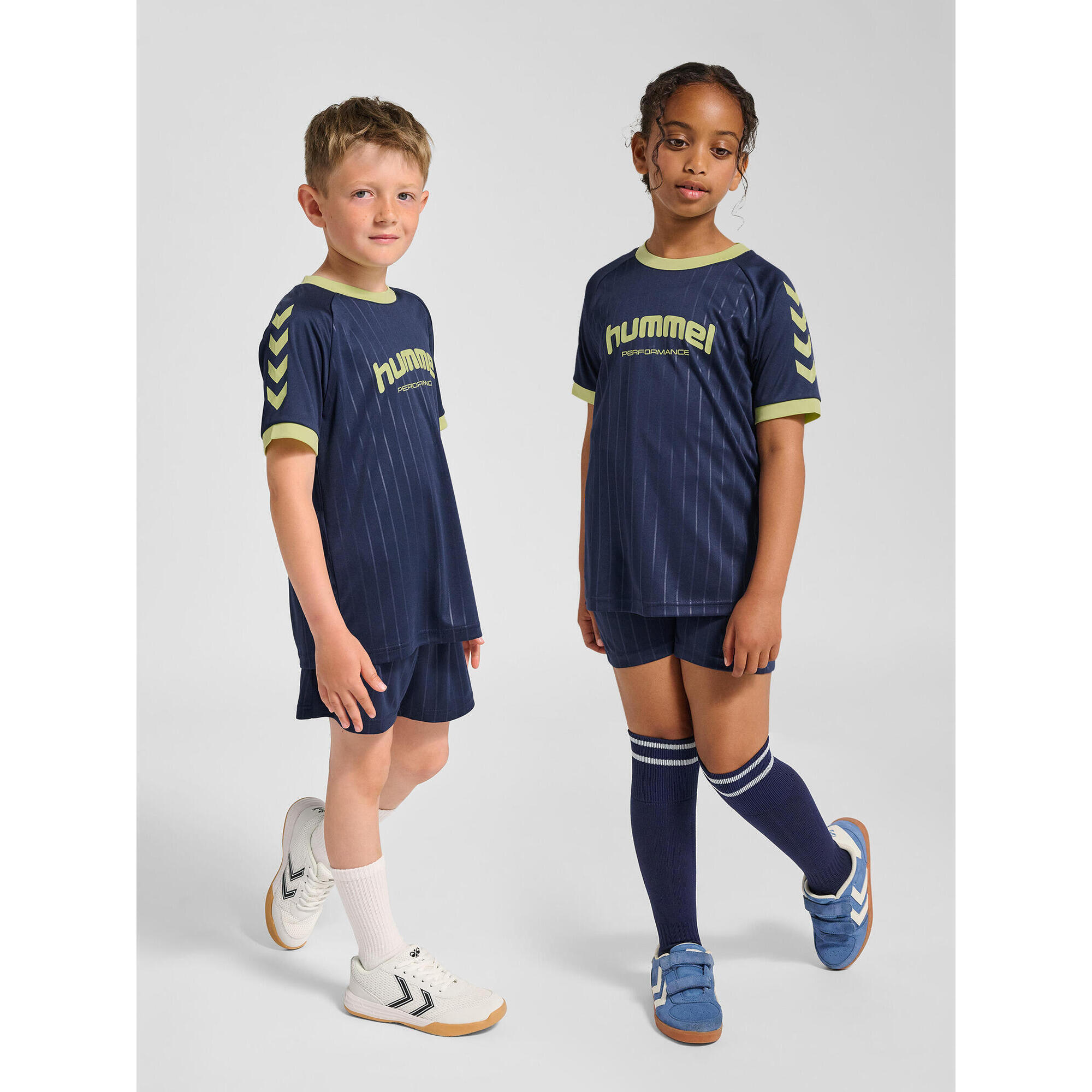 Hummel - Enfiler Robe Hmljr Goal Enfant Hummel - Tenue De Football - Bleu|vert - 13-14 Ans - Decathlon