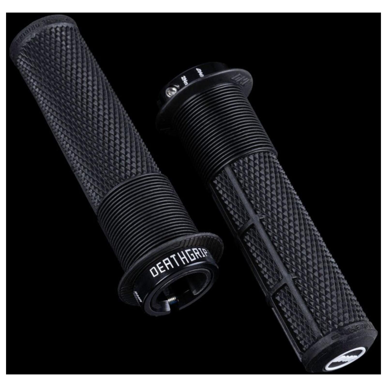Paire de Grips DMR Deathgrip2 Race Grips Flange Noire 2/3