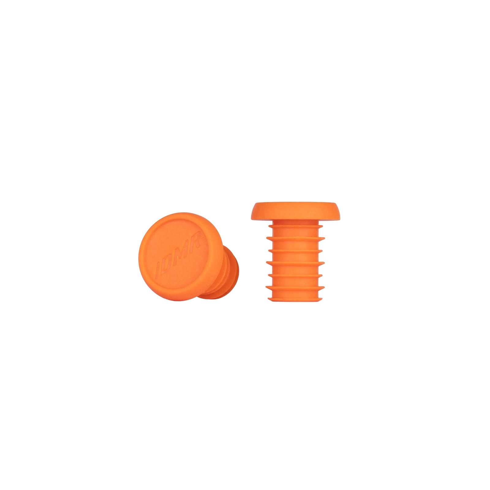 DMR DMR Plastic Handlebar Plugs - Orange - Push-Fit